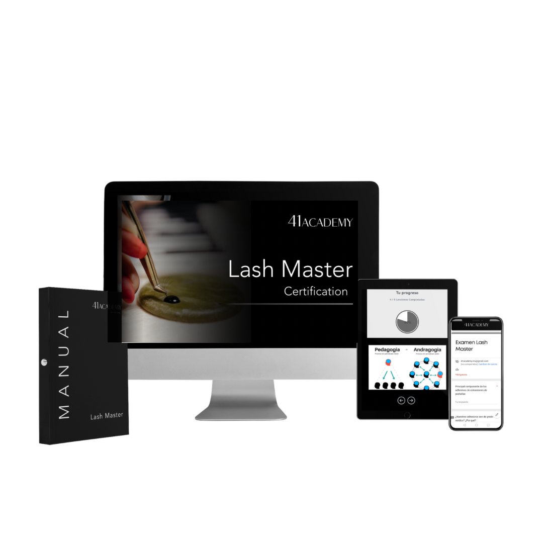 certificación para lash master, certificacion para ser entrenadora de extensiones de pestañas y maestra en extensiones de pestañas